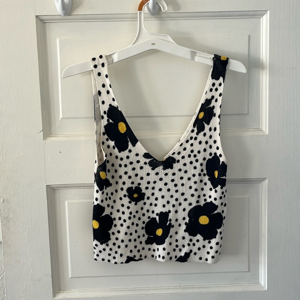 Floral tank top